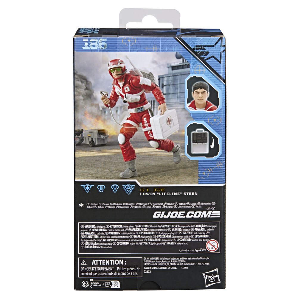 G.I. Joe Classified Series Edwin Lifeline figure 15cm 5
