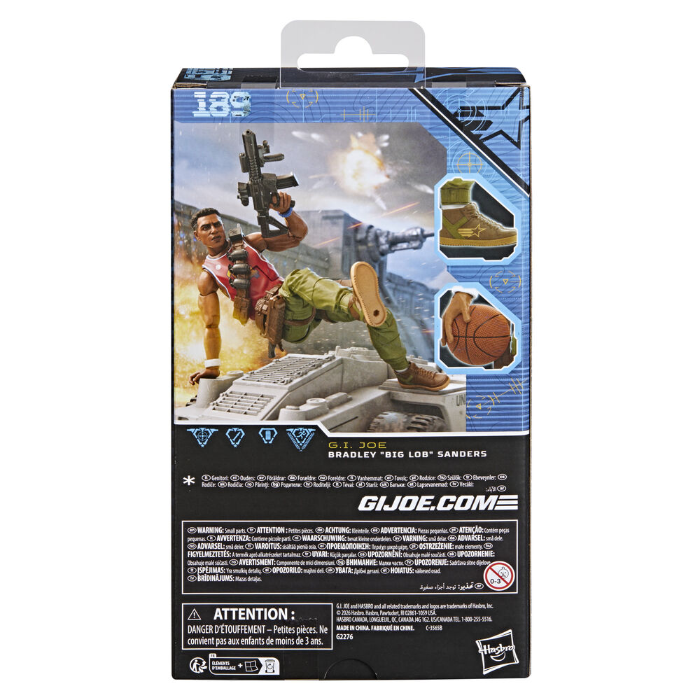 G.I. Joe Classified Series Bradley Big Lob Sanders figure 15cm 5