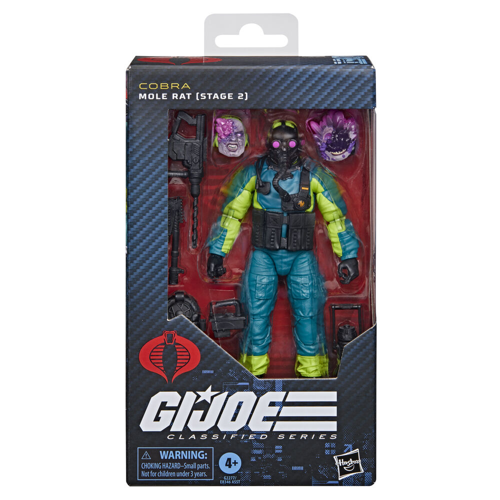 G.I. Joe Classified Series Cobra Mole Rat Stage 2 figure 15cm 1
