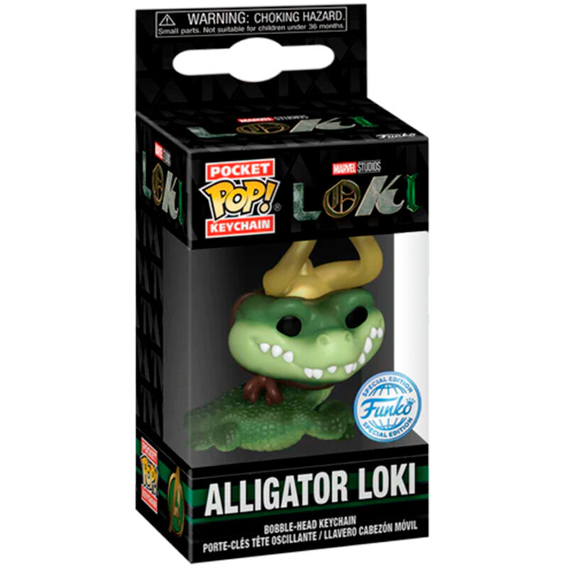 Pocket POP Keychain Marvel Loki Alligator Loki 1