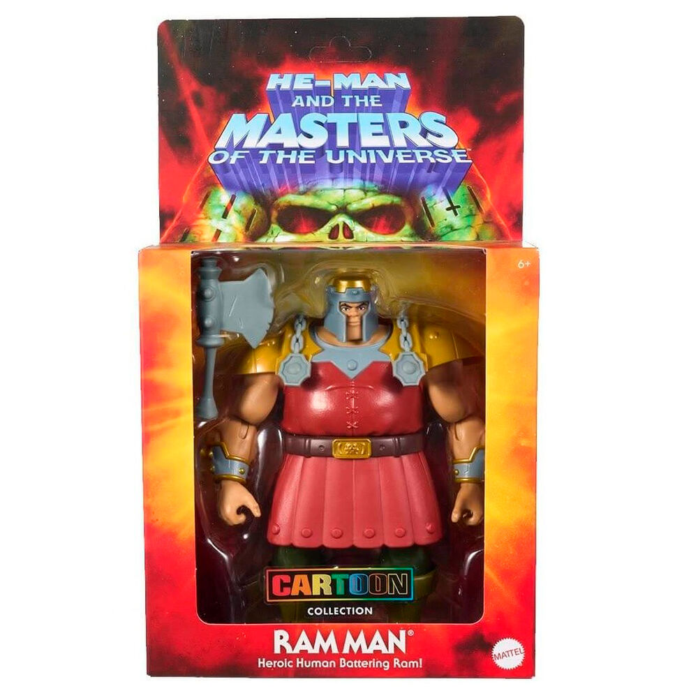 He-Man and The Masters Of The Universe Cartoon Collection Ram Man Deluxe figure 13cm 6