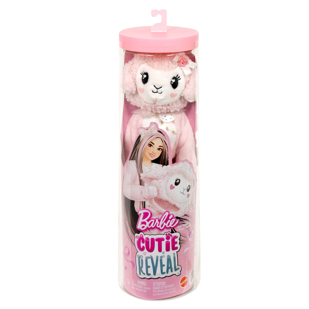 Barbie Sweet Ties Cutie Reveal Pink Sheep doll 1