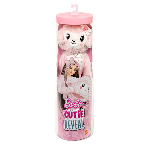 Barbie Sweet Ties Cutie Reveal Pink Sheep doll