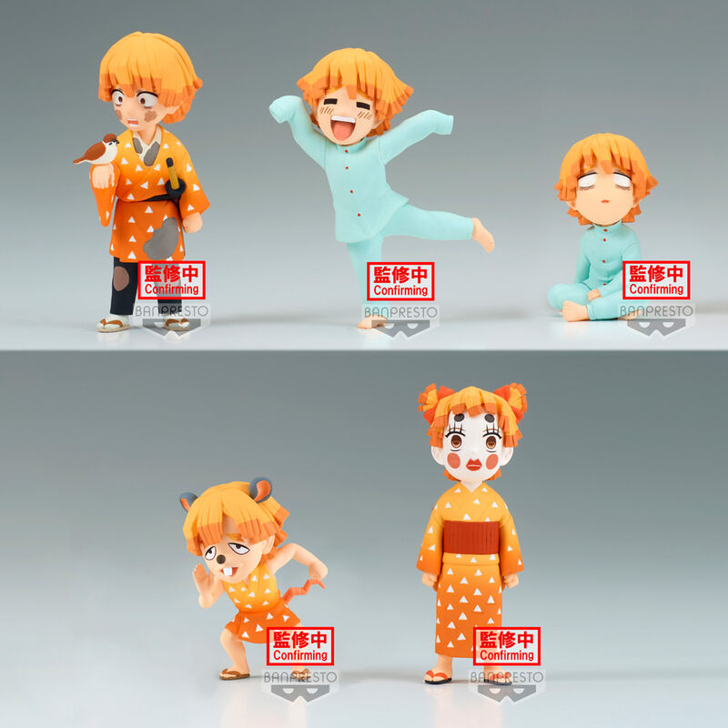 Demon Slayer Kimetsu No Yaiba World Collectable Zenitsu Agatsuma assorted figure 7cm 1