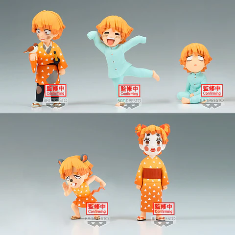 Demon Slayer Kimetsu No Yaiba World Collectable Zenitsu Agatsuma assorted figure 7cm