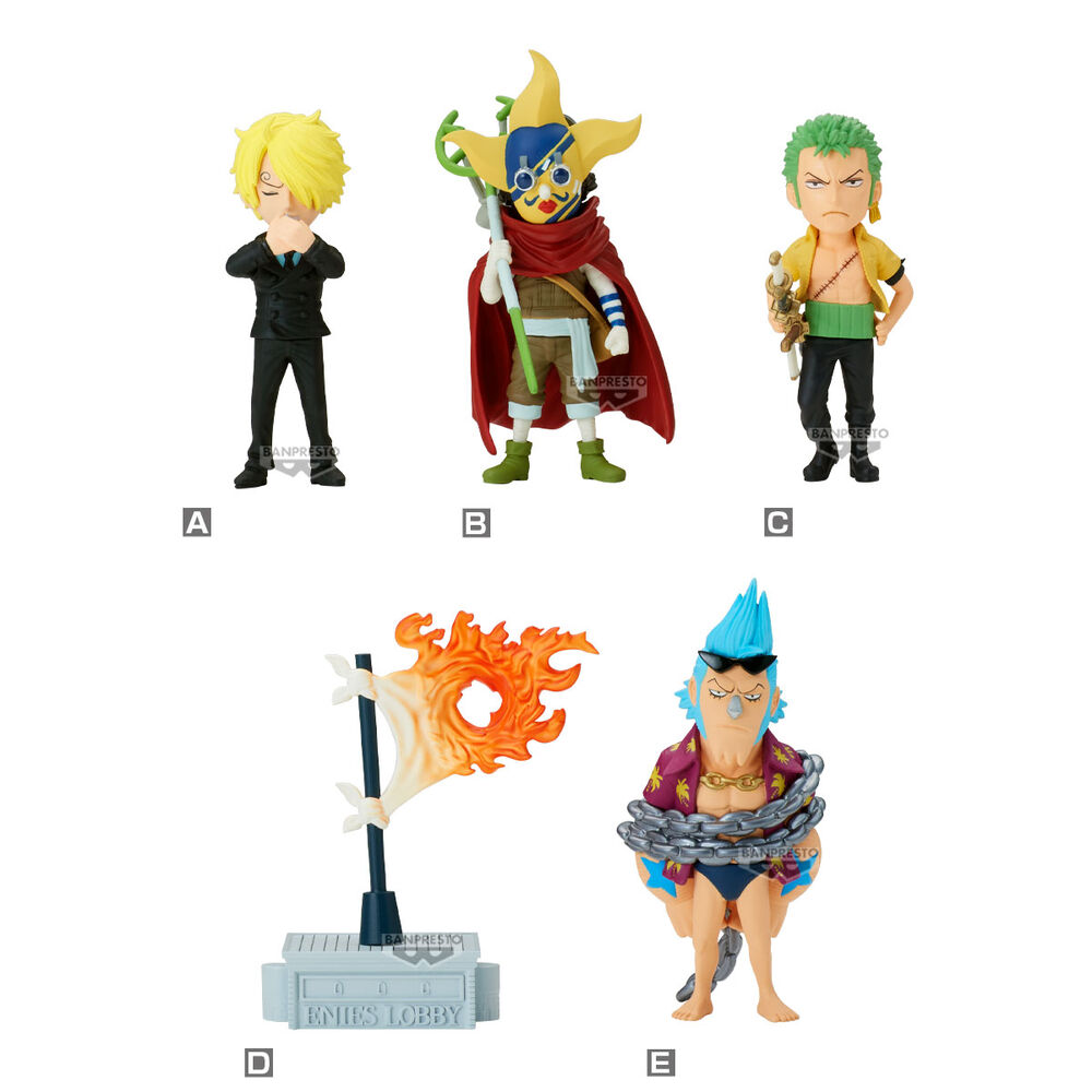 One Piece Enies Lobby 02 world collectable assorted figure 7cm 1