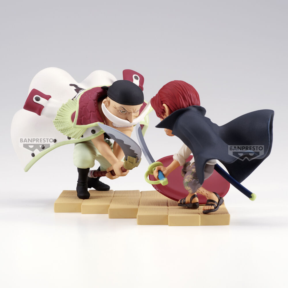 One Piece World Collectable Log Stories Edward Newgate vs. Shanks figure 13cm 3