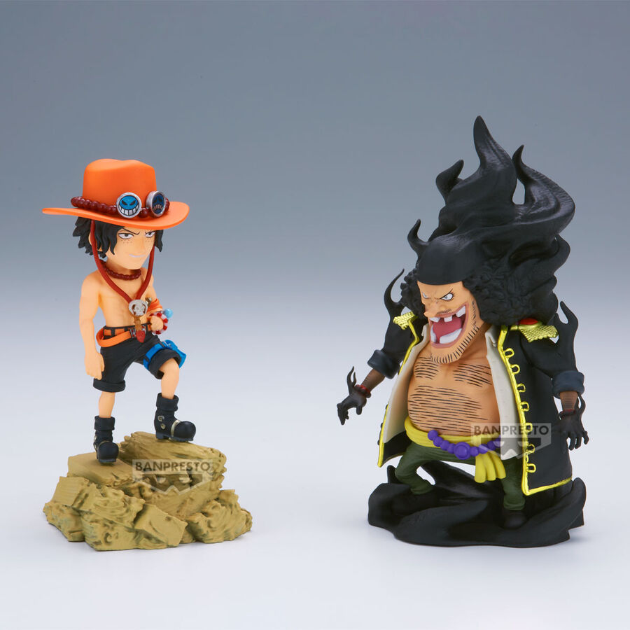 One Piece Portgas D.Ace Vs Marshall.D.Teach Log Stories figure 8cm 2