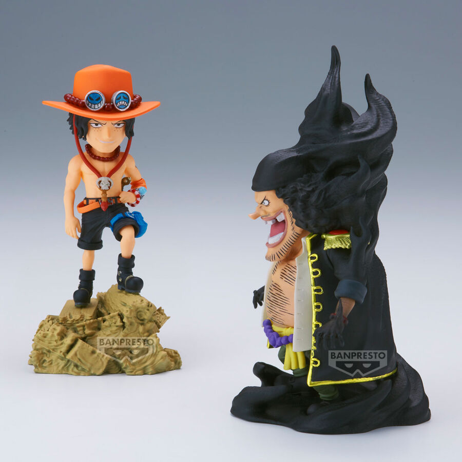 One Piece Portgas D.Ace Vs Marshall.D.Teach Log Stories figure 8cm 3