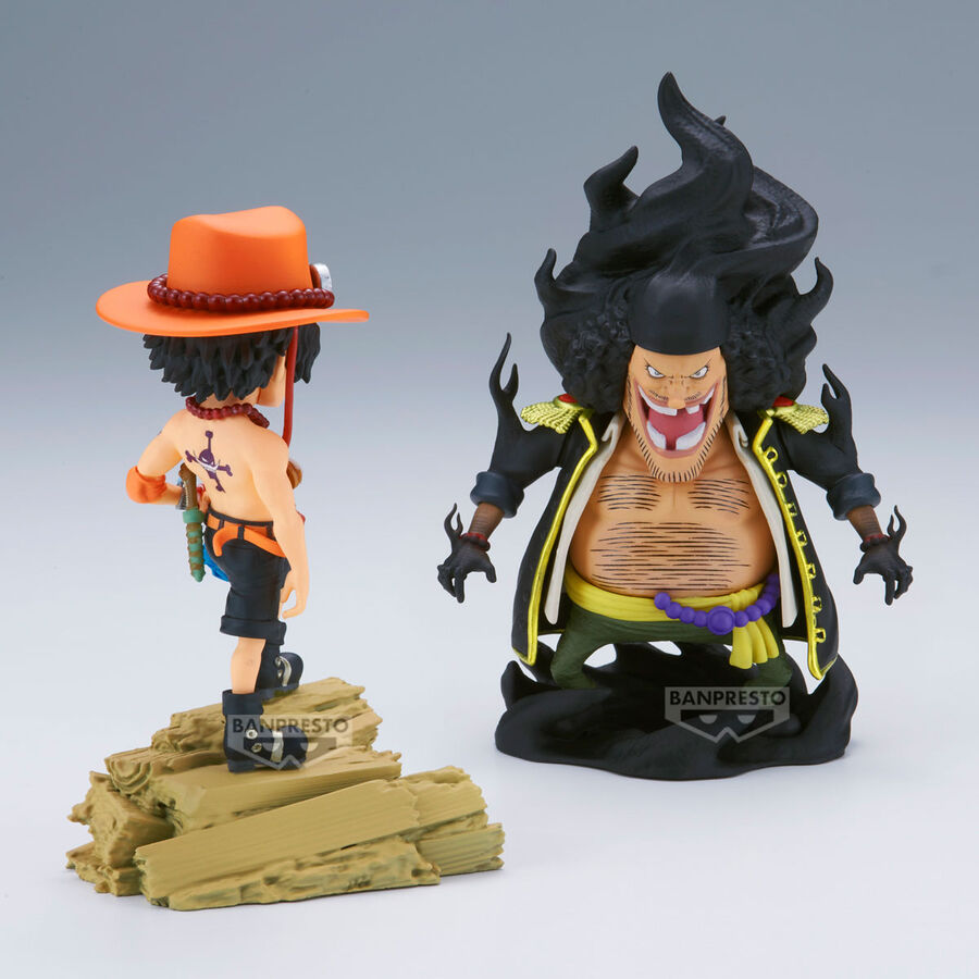 One Piece Portgas D.Ace Vs Marshall.D.Teach Log Stories figure 8cm 4