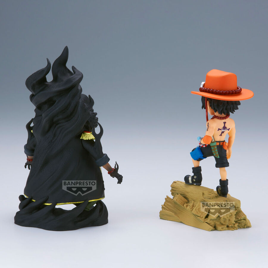 One Piece Portgas D.Ace Vs Marshall.D.Teach Log Stories figure 8cm 5