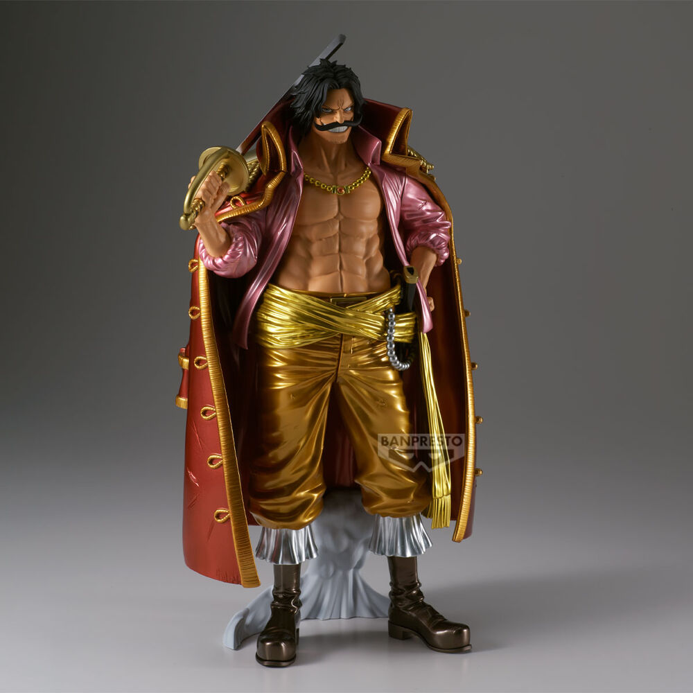 One Piece Gol D. Roger the Metallic figure 30cm 2
