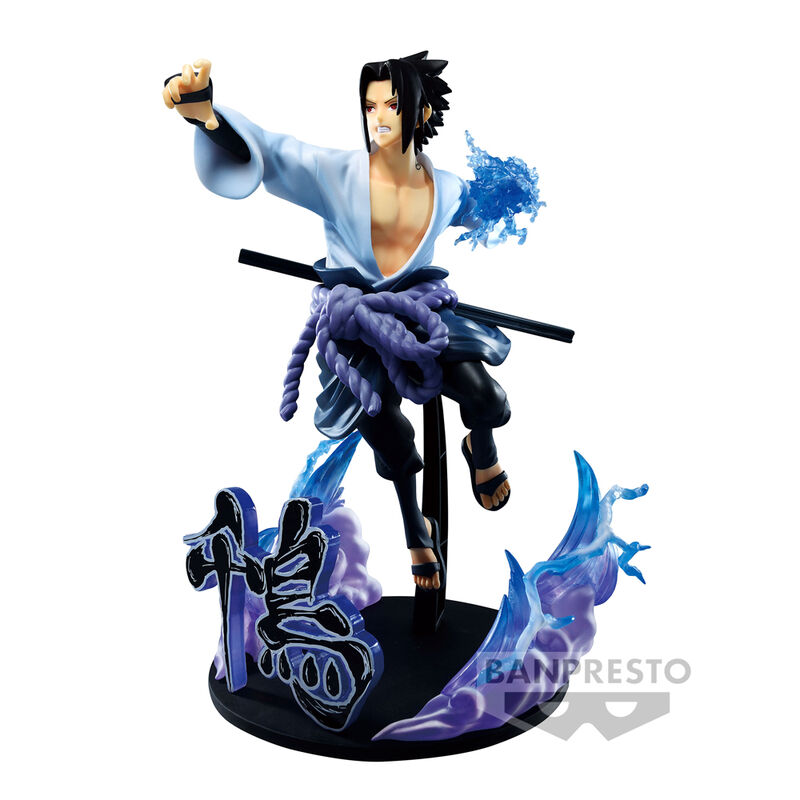 Naruto Shippuden Vibration Stars Sasuke Uchiha Special figure 20cm 2