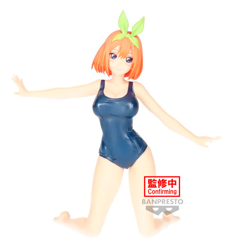 The Quintessential Quintuplets Movie Celestial Vivi School Style Yotsuba Nakano figure 15cm 1