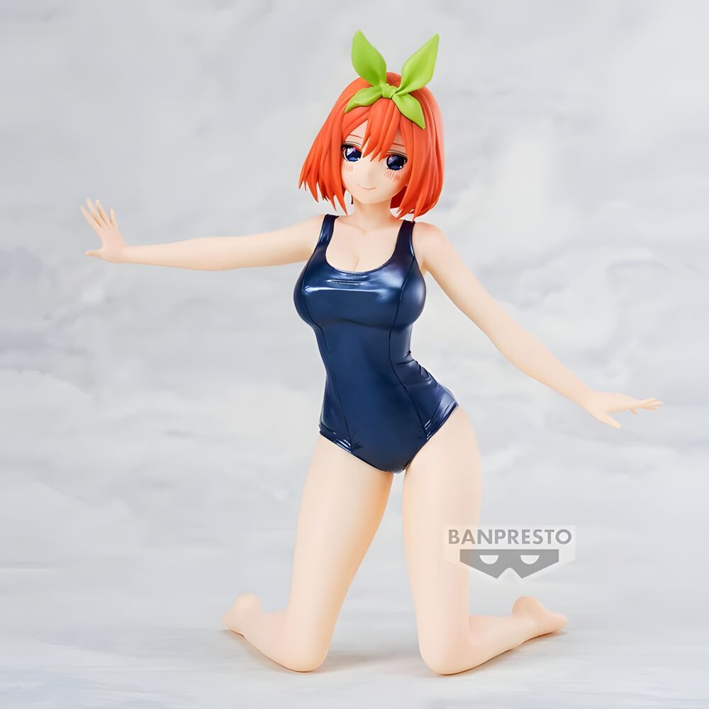 The Quintessential Quintuplets Movie Celestial Vivi School Style Yotsuba Nakano figure 15cm 2