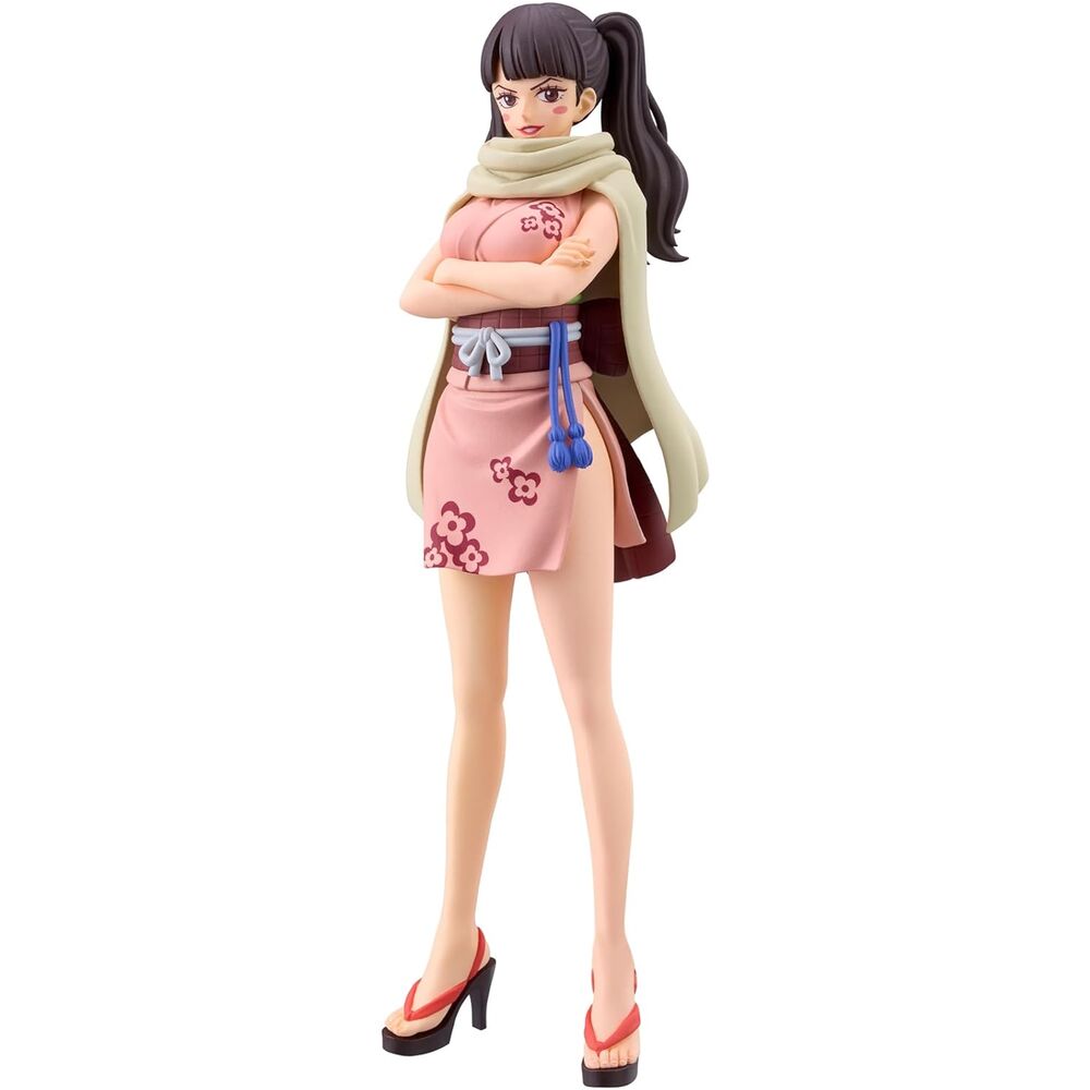 One Piece The Grandline Series Wanokuni Yukata Shinobu Kocho figure 16cm 1