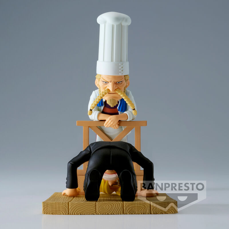 One Piece WCF Log Series Sanji & Zeff 2 world collectable figure 8cm 4