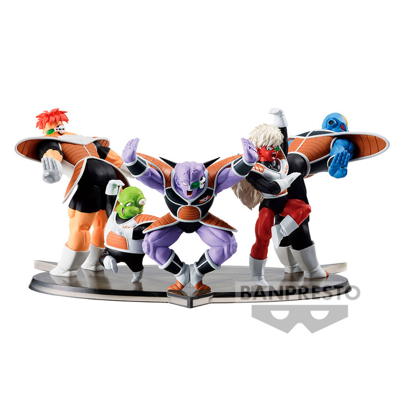 Dragon Ball Z Solid Edge Work Ginyu Force Guldo figure 8cm 5