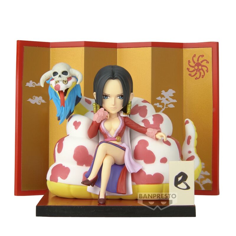 One Piece World Collectable Special Boa Hancock & Salome figure 6cm 1