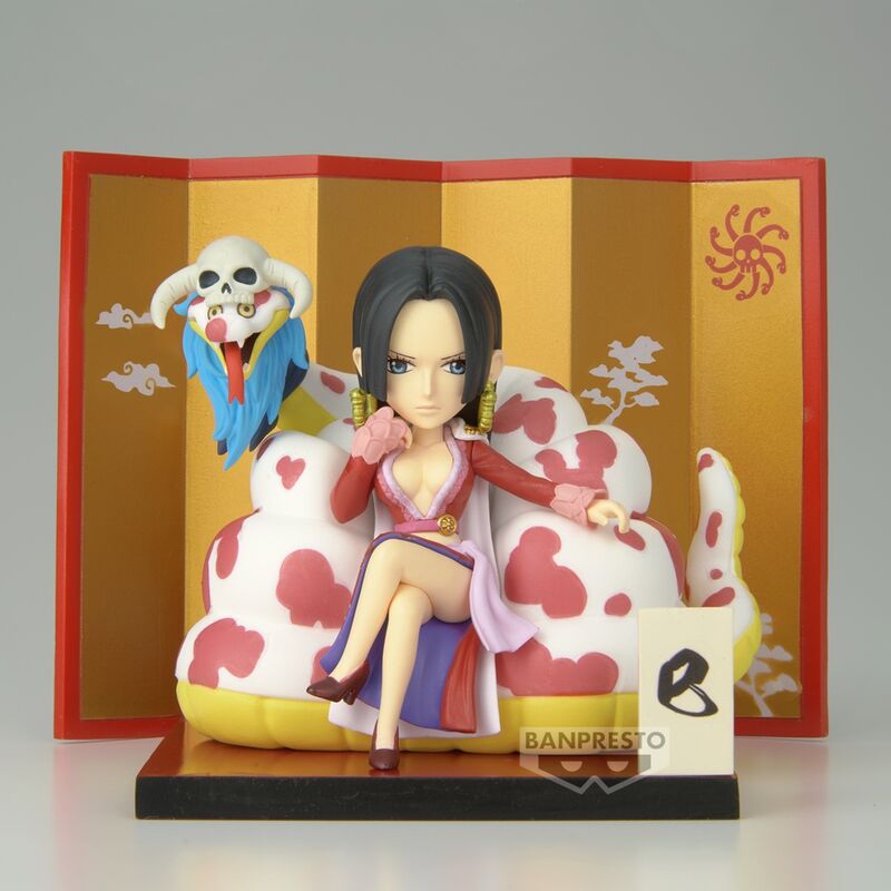 One Piece World Collectable Special Boa Hancock & Salome figure 6cm 2