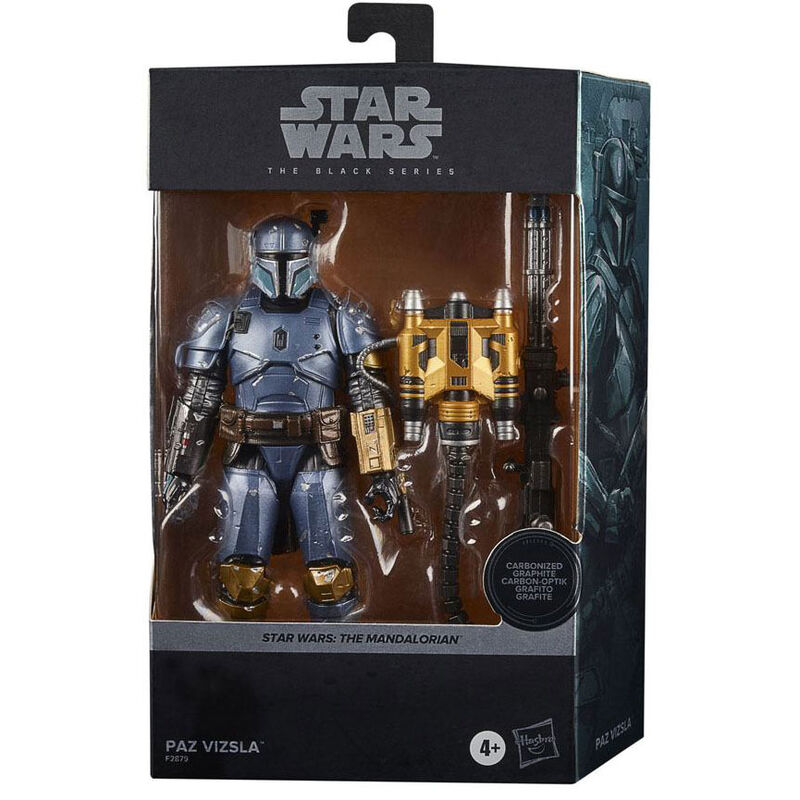 Star Wars Black Series Paz Vizla Carbonized figure 15cm 2