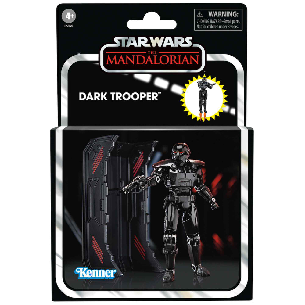 Star Wars The Mandalorian Vin Dark Trooper figure 9,5cm 1