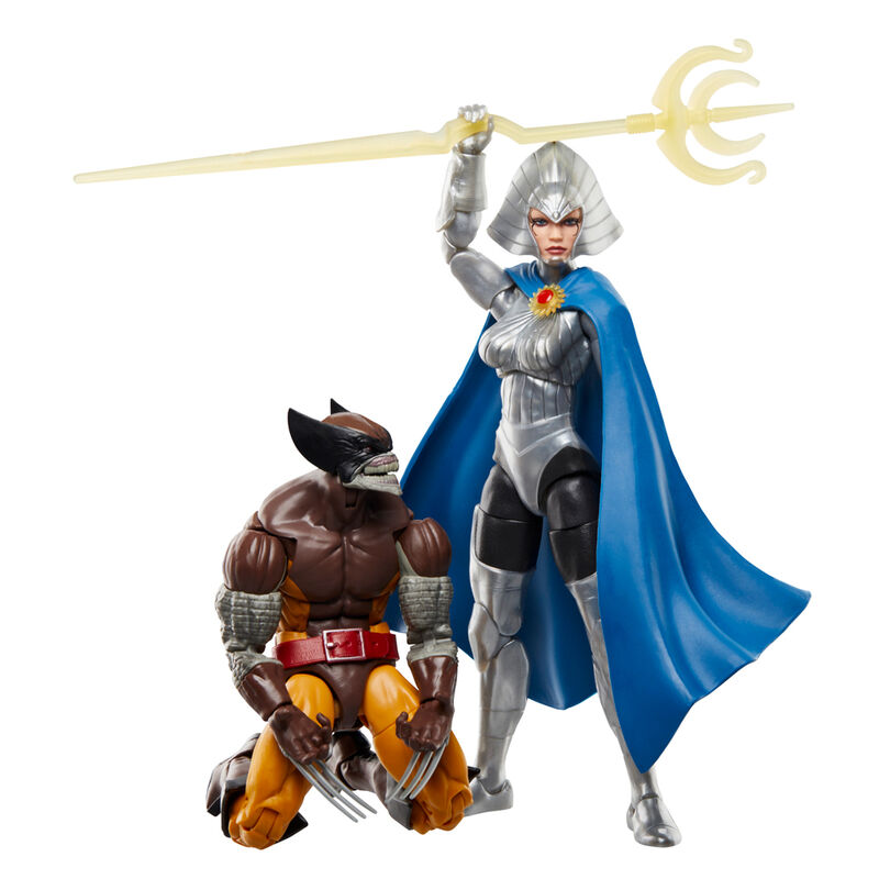 Marvel Legends Series Wolverine & Lilandra Neramani pack figures 15cm 7