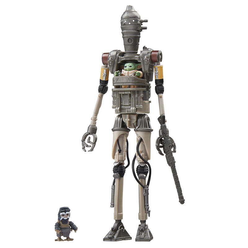 Star Wars The Mandalorian IG-12 Grogu & Anzellan figure 9,5cm 5