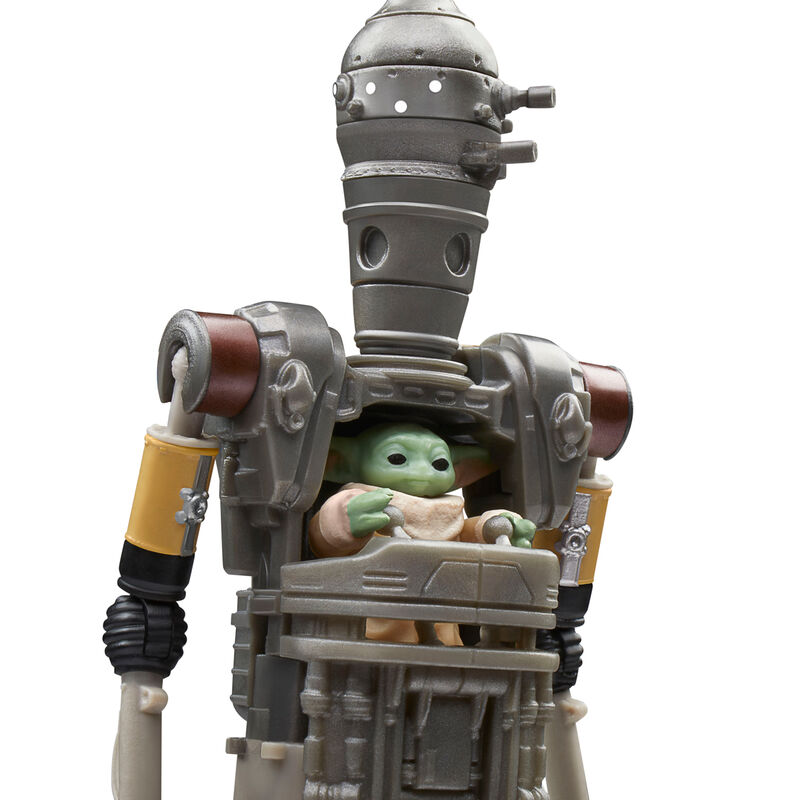 Star Wars The Mandalorian IG-12 Grogu & Anzellan figure 9,5cm 8