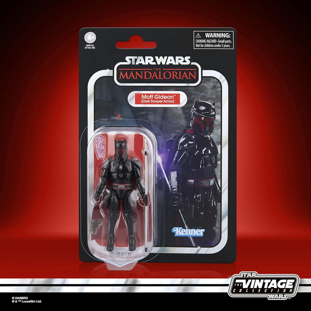 Star Wars The Mandalorian Moff Gideon Dark Trooper Armor figure 9,5cm 2