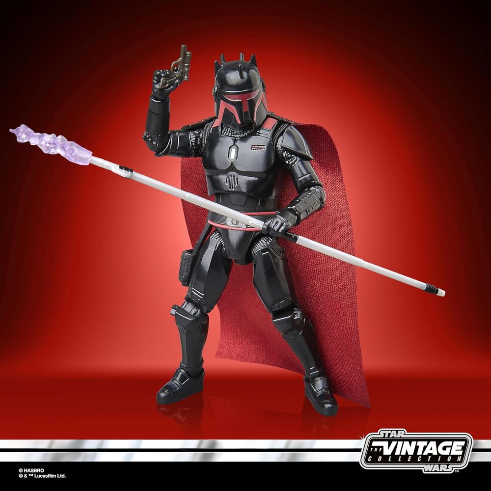 Star Wars The Mandalorian Moff Gideon Dark Trooper Armor figure 9,5cm 3