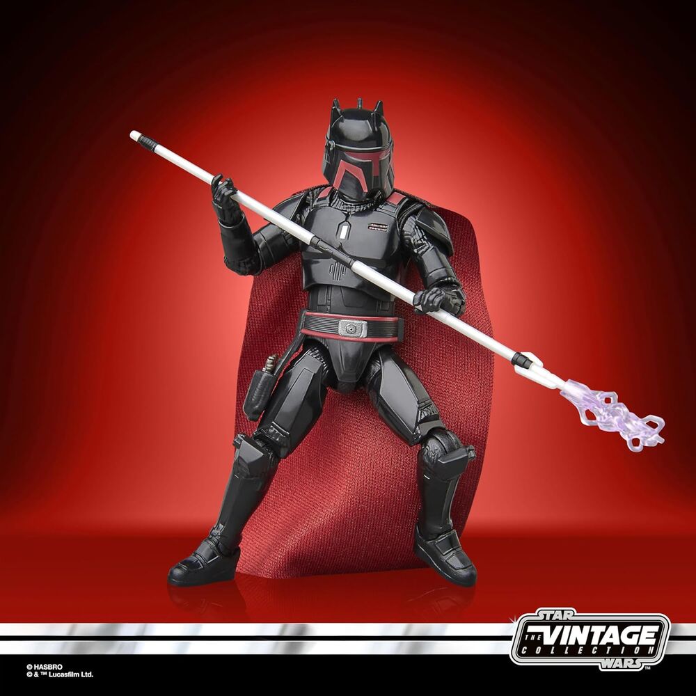 Star Wars The Mandalorian Moff Gideon Dark Trooper Armor figure 9,5cm 4