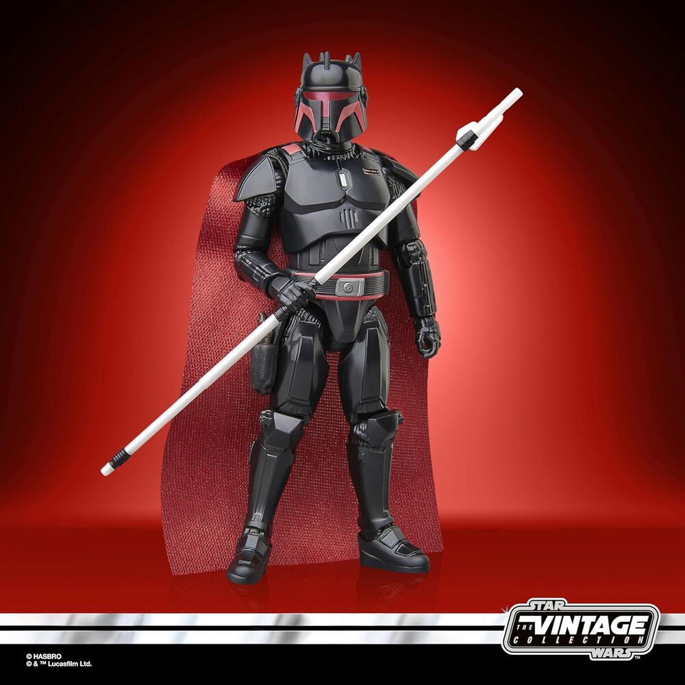 Star Wars The Mandalorian Moff Gideon Dark Trooper Armor figure 9,5cm 6