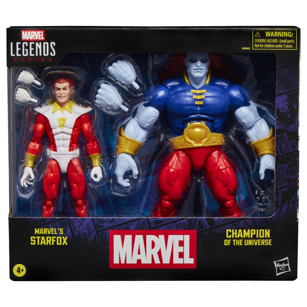 Marvel Legends Series Starfox & Champion of the Universe pack 2 figures 15cm 1