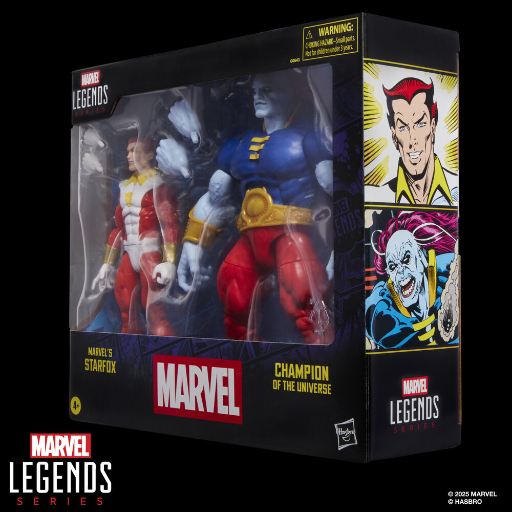 Marvel Legends Series Starfox & Champion of the Universe pack 2 figures 15cm 6