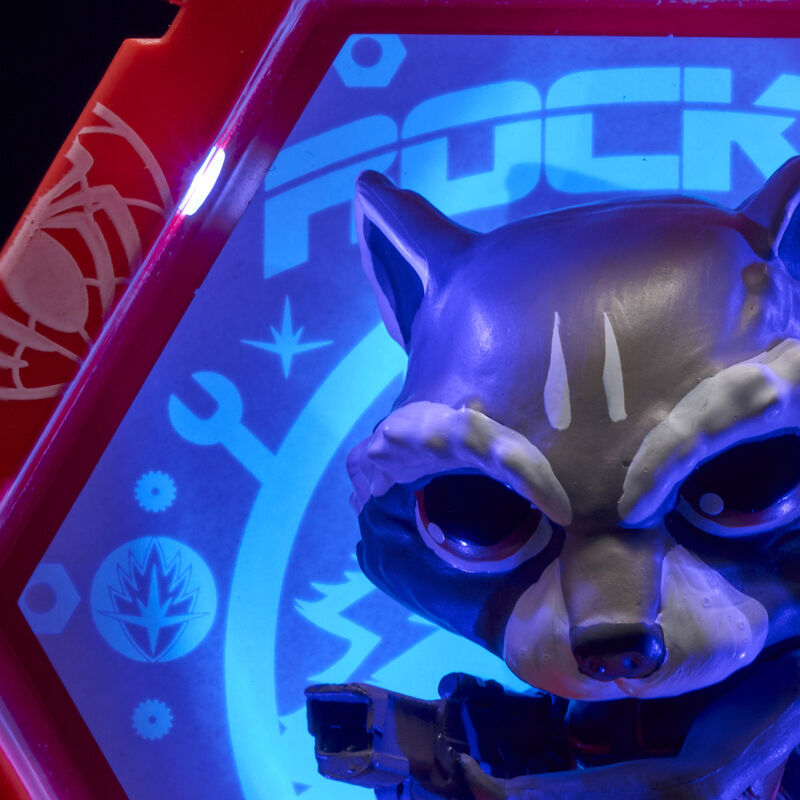 WOW! POD Marvel Rocket Raccoon led figure 5