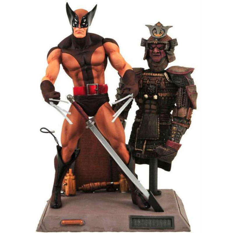 Marvel Select Brown Wolverine figure 18cm 1