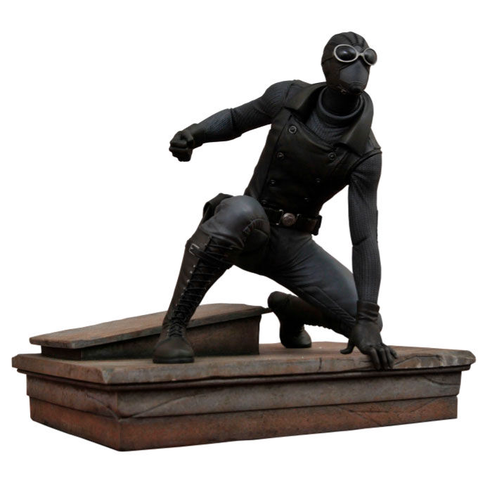 Marvel Spiderman Black Suit statue 18cm 1
