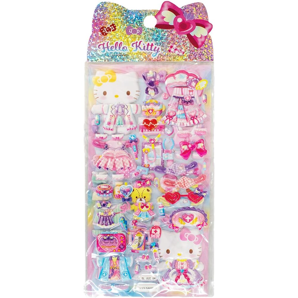 Hello Kitty assorted Embossed stickers 1