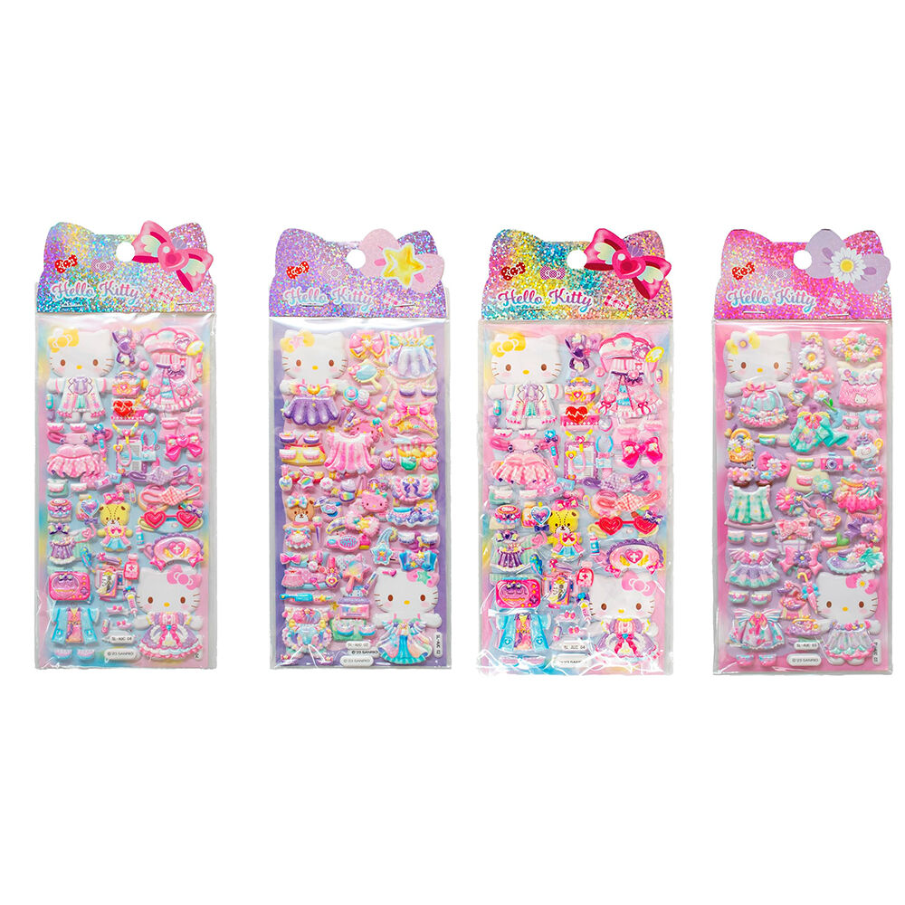 Hello Kitty assorted Embossed stickers 5