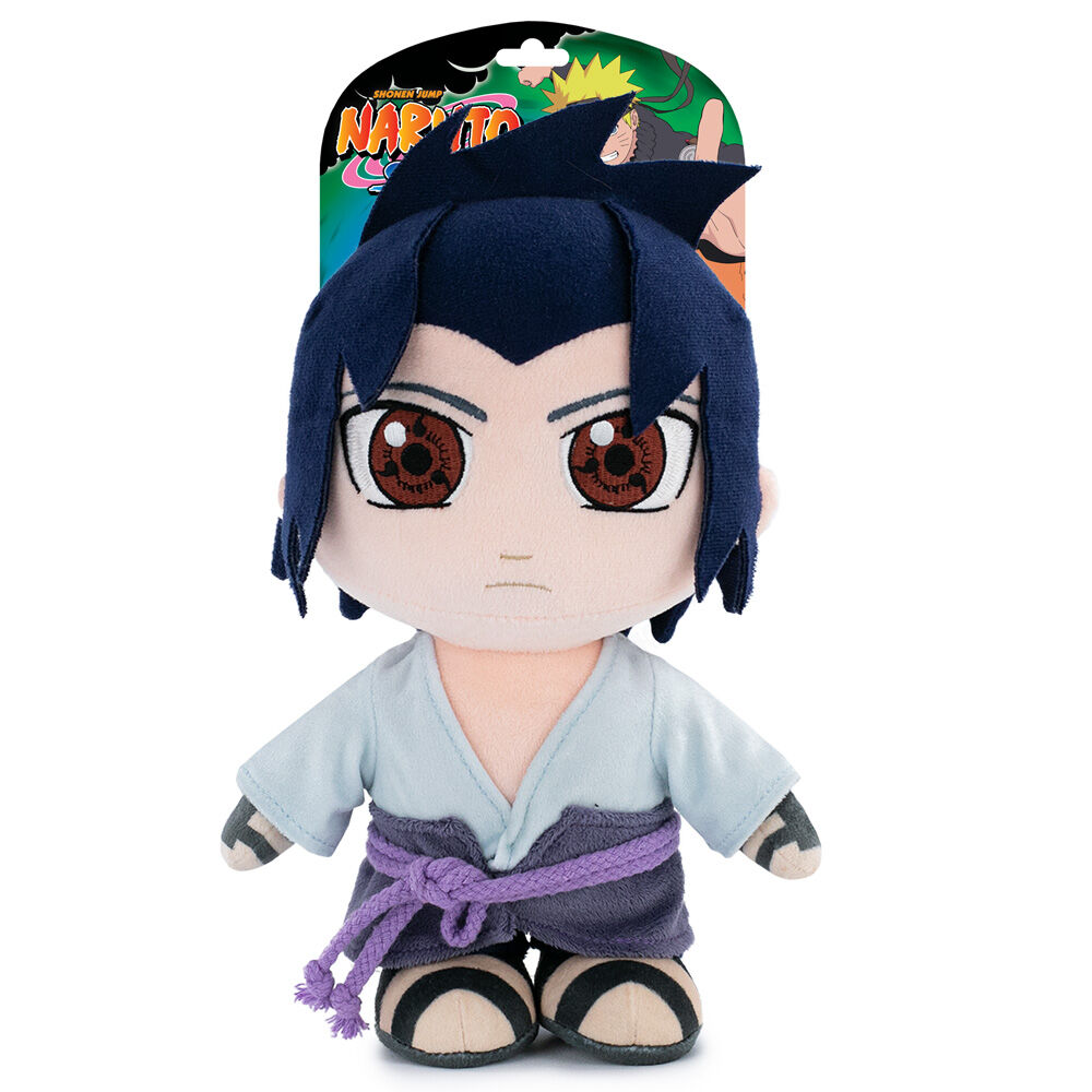 Naruto Shippuden Sasuke Uchiha plush toy 27cm 1