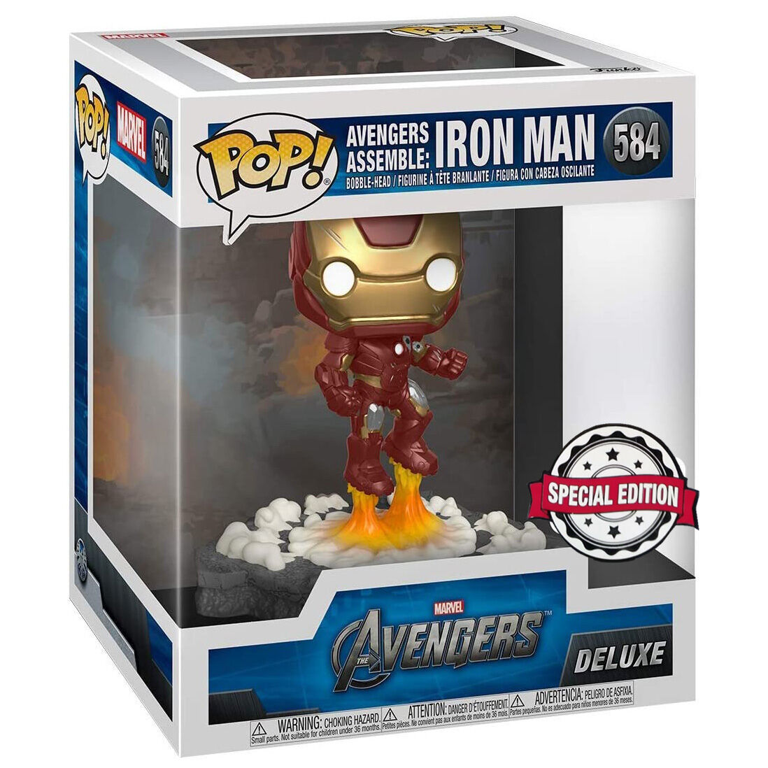 POP figure Marvel Avengers Iron Man Assemble Exclusive 3