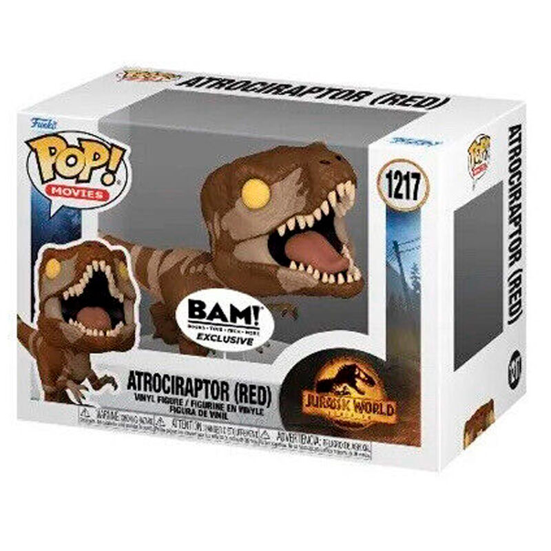 POP figure Jurassic World Atrociraptor Red Exclusive 1