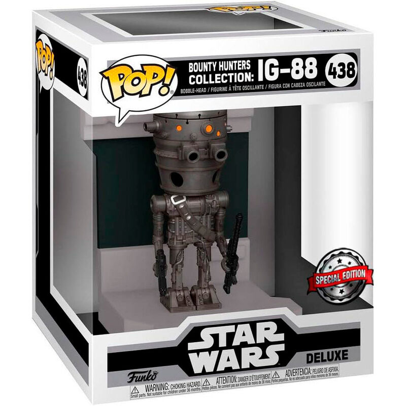 POP figure Deluxe Star Wars Bounty Hunters IG-88 Exclusive 1