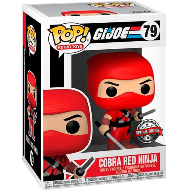 POP figure G.I. Joe Cobra Red Ninja Exclusive 1