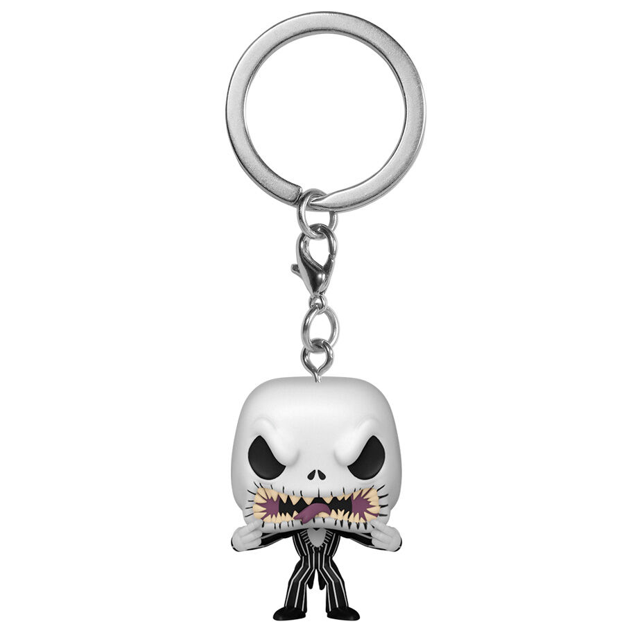 Pocket POP Keychain Disney Nightmare Before Christmas Jack Scary Face 1