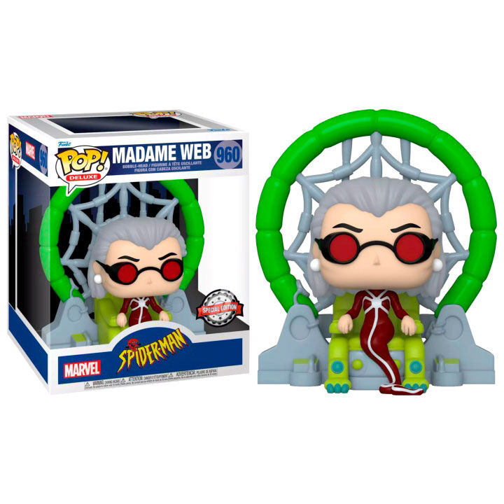 POP figure Marvel Spiderman Madame Web Exclusive 1