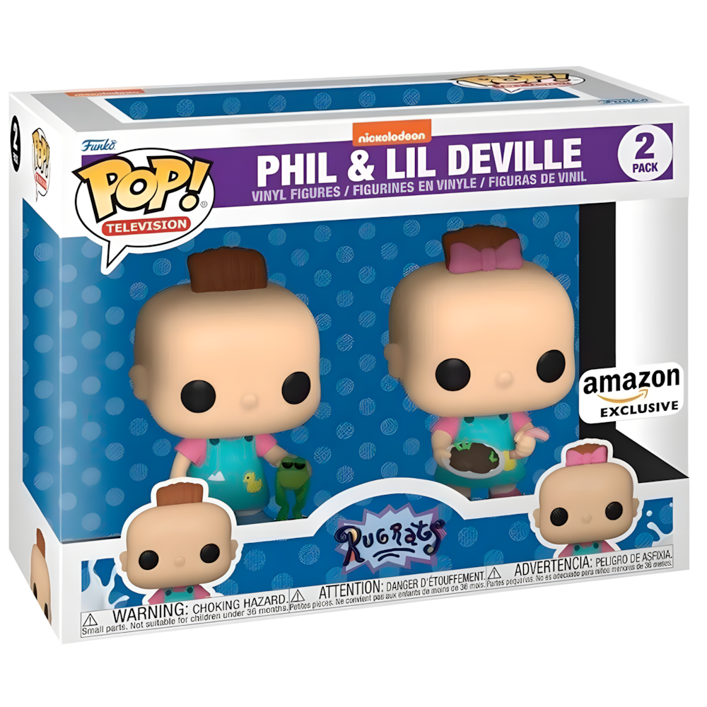 POP pack 2 figures Rugrats Phil & Lil Exclusive 1