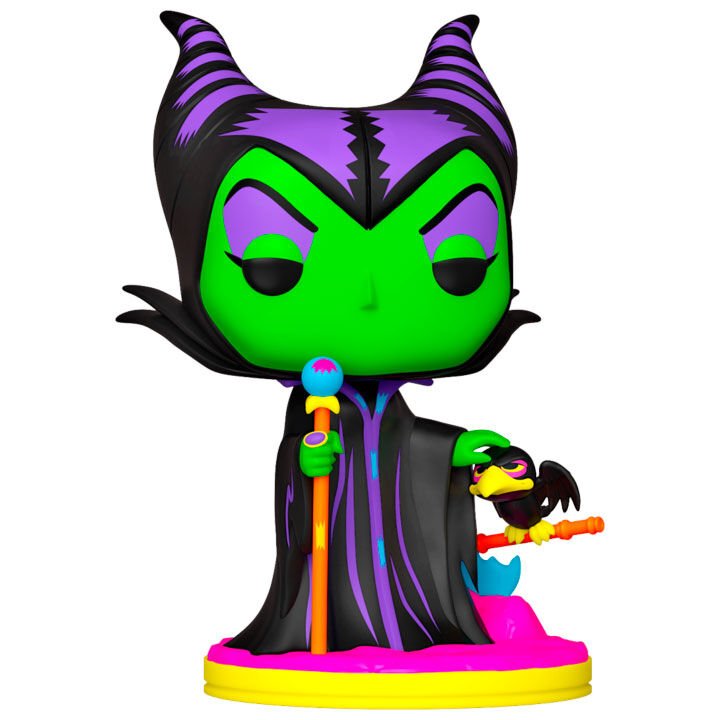 POP figure Disney Villains Maleficent Black Light Exclusive 2
