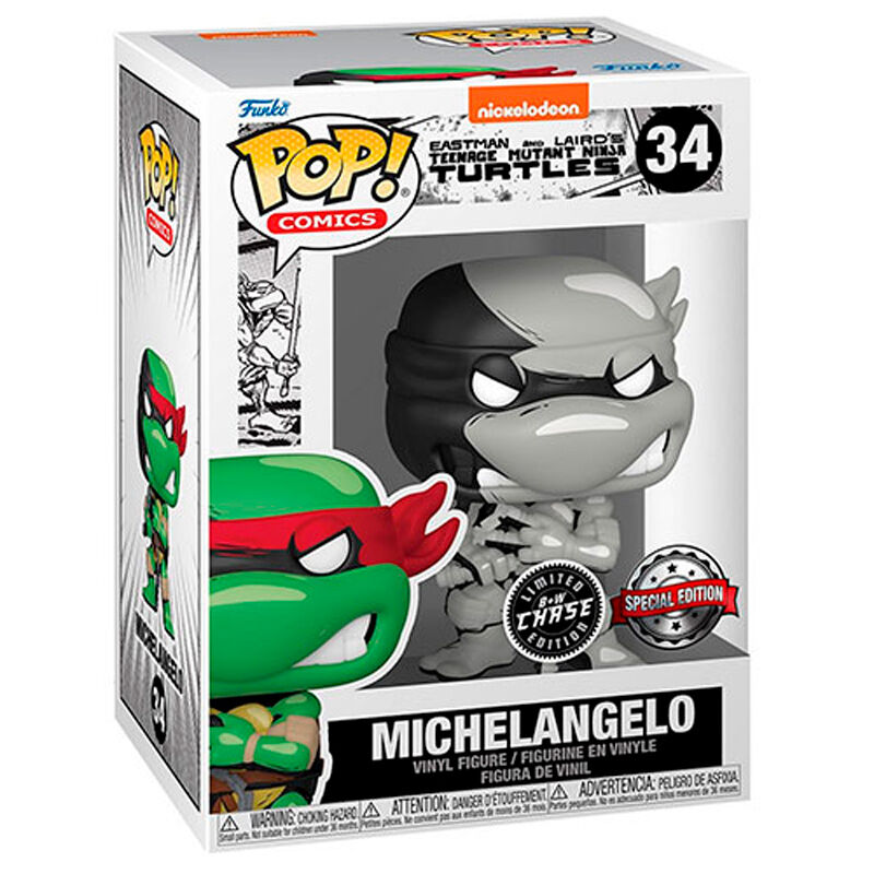 POP figure Ninja Turtles Michelangelo Exclusive 5 + 1 Chase 3